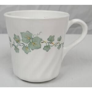 Corning Ware Corelle Callaway Swirl Ivy Tea Coffee Cup Mug